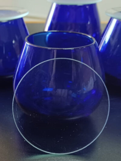 Vasos de cata de aceite con vidrio reloj | 10 unidades