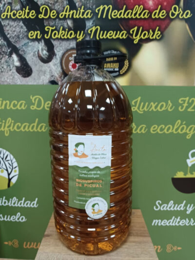 Garrafa de Aceite de Oliva Virgen Extra Ecológico De ANITA 5L
